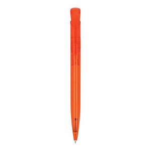 Penna a sfera Atlas trasparente - personalizzabile con logo