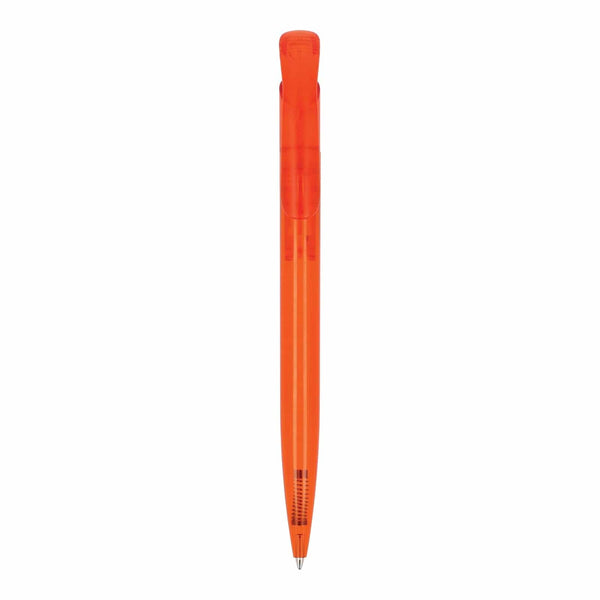 Penna a sfera Atlas trasparente - personalizzabile con logo