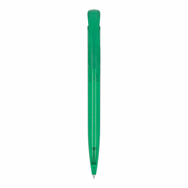 Penna a sfera Atlas trasparente - personalizzabile con logo