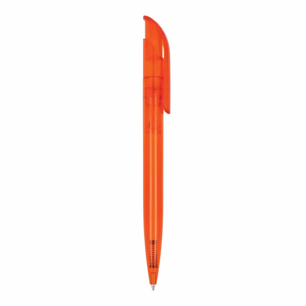 Penna a sfera Atlas trasparente - personalizzabile con logo