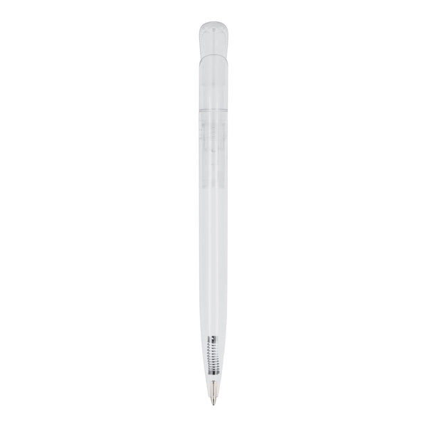 Penna a sfera Atlas trasparente - personalizzabile con logo