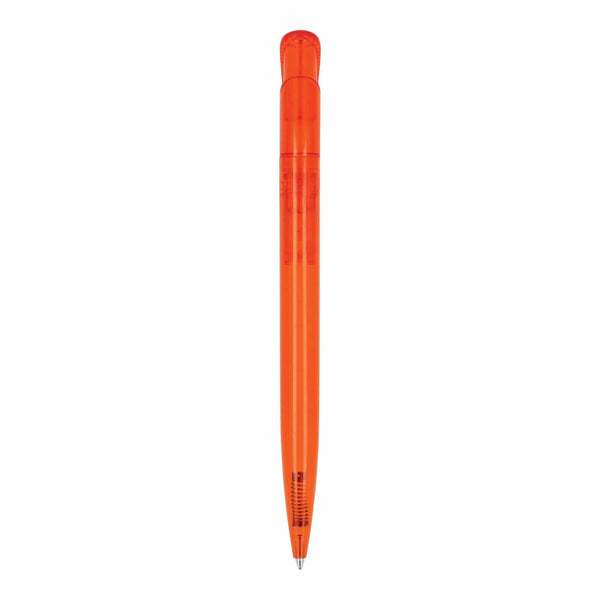 Penna a sfera Atlas trasparente - personalizzabile con logo