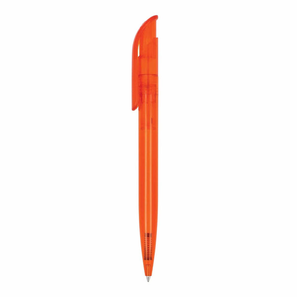 Penna a sfera Atlas trasparente - personalizzabile con logo