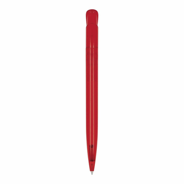 Penna a sfera Atlas trasparente - personalizzabile con logo