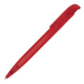 Penna a sfera Atlas trasparente rosso - personalizzabile con logo