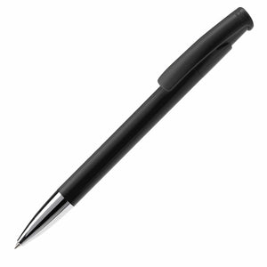 Penna a sfera Avalon Hardcolour Metal Tip Nero - personalizzabile con logo
