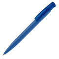 Penna a sfera Avalon soft touch Blu - personalizzabile con logo