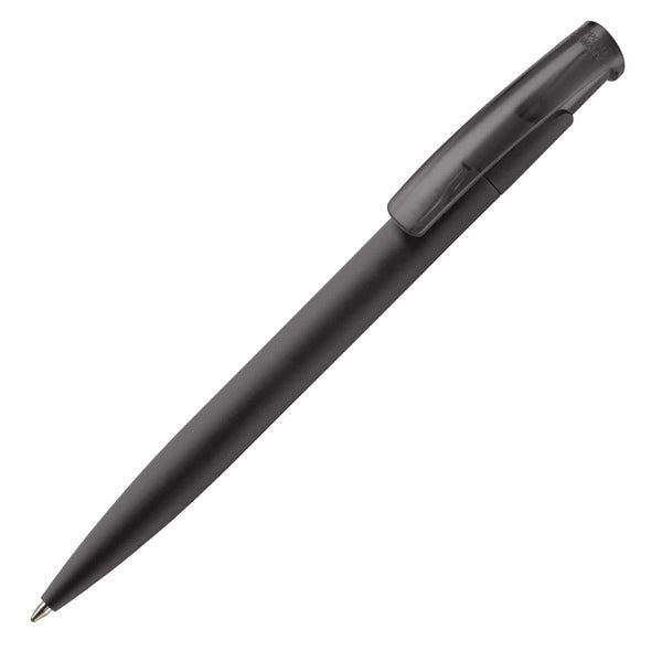 Penna a sfera Avalon soft touch Nero - personalizzabile con logo