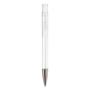 Penna a sfera Avalon Transparent Metal Tip - personalizzabile con logo