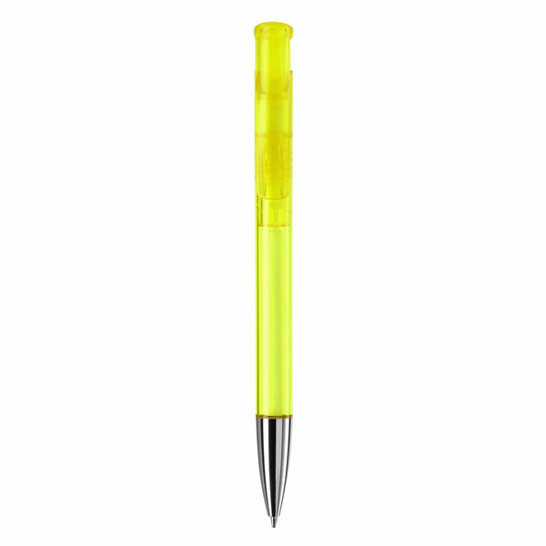 Penna a sfera Avalon Transparent Metal Tip - personalizzabile con logo