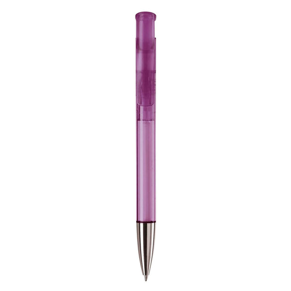 Penna a sfera Avalon Transparent Metal Tip - personalizzabile con logo