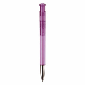Penna a sfera Avalon Transparent Metal Tip - personalizzabile con logo