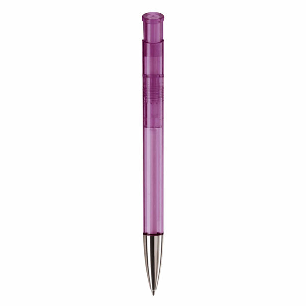 Penna a sfera Avalon Transparent Metal Tip - personalizzabile con logo