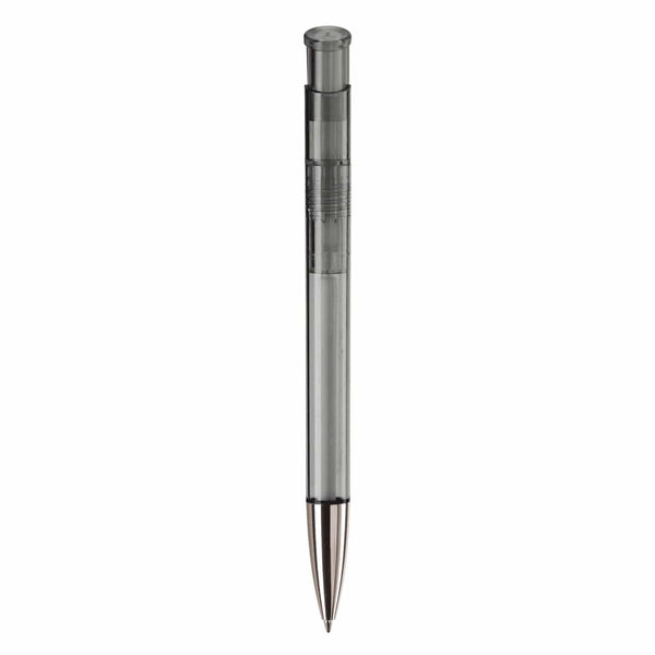 Penna a sfera Avalon Transparent Metal Tip - personalizzabile con logo