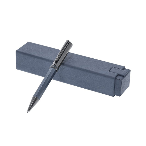 Penna a Sfera Baray blu navy - personalizzabile con logo