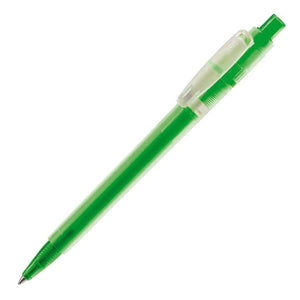 Penna a sfera Baron '03 Ice Frosty clip larga royal verde - personalizzabile con logo