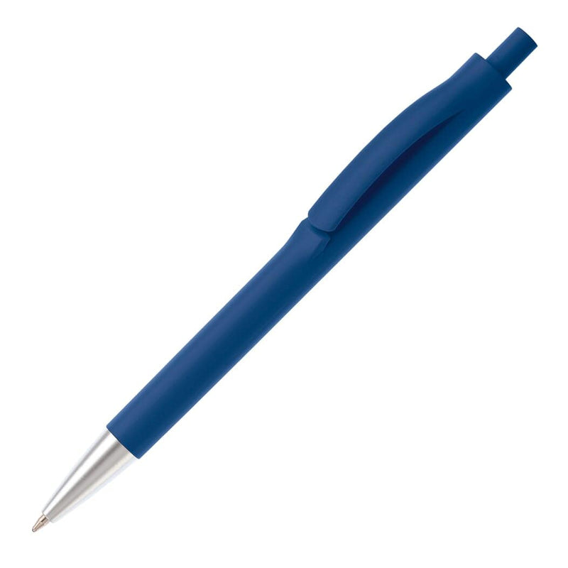 Penna a sfera Basic X blu navy - personalizzabile con logo