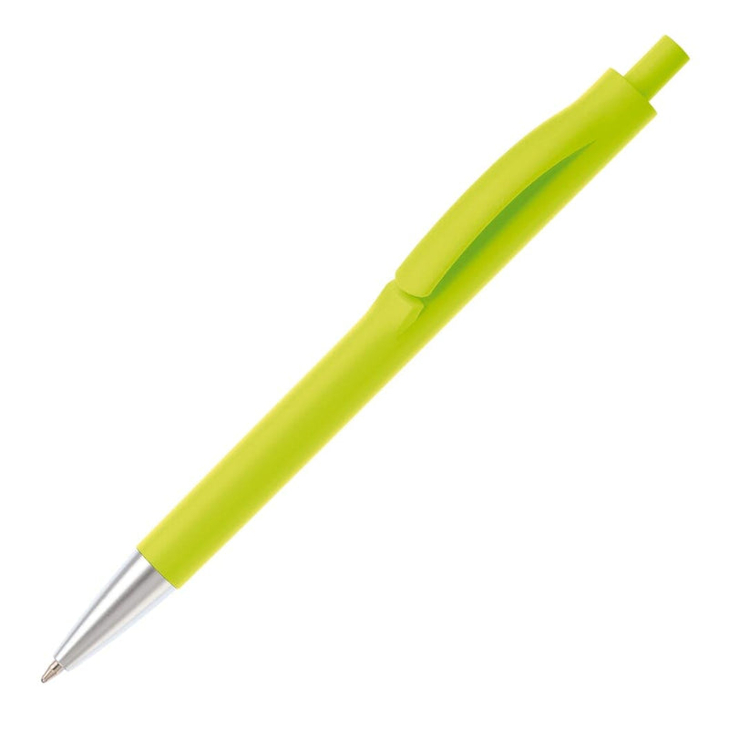 Penna a sfera Basic X verde - personalizzabile con logo