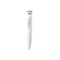 Penna a Sfera Basley bianco - personalizzabile con logo