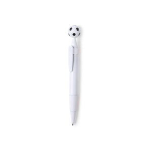 Penna a Sfera Basley bianco - personalizzabile con logo