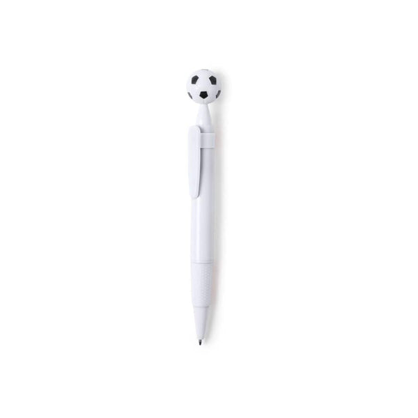 Penna a Sfera Basley bianco - personalizzabile con logo
