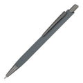 Penna a sfera Boston softtouch Grigio - personalizzabile con logo