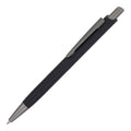 Penna a sfera Boston softtouch Nero - personalizzabile con logo
