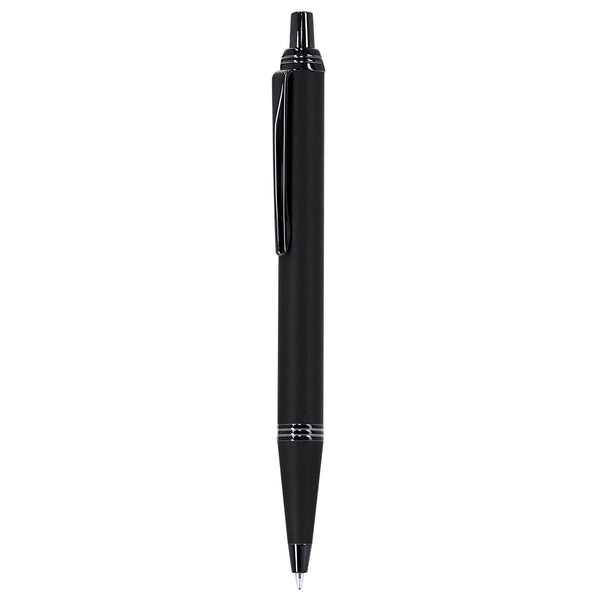 Penna a Sfera Brokyn nero - personalizzabile con logo