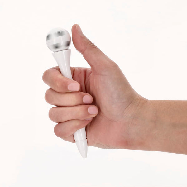 Penna a Sfera Cely bianco - personalizzabile con logo