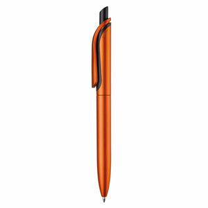Penna a sfera Click-Shadow metallic - personalizzabile con logo