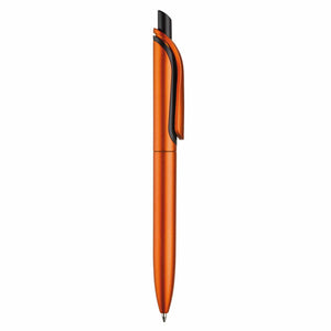Penna a sfera Click-Shadow metallic - personalizzabile con logo