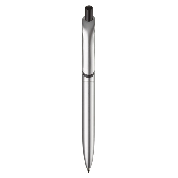Penna a sfera Click-Shadow metallic - personalizzabile con logo