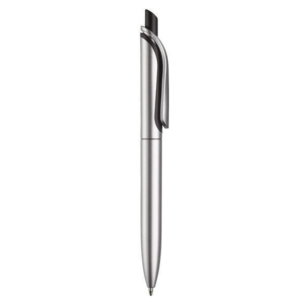 Penna a sfera Click-Shadow metallic - personalizzabile con logo