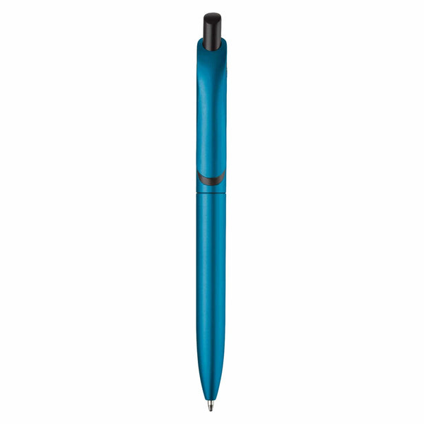 Penna a sfera Click-Shadow metallic - personalizzabile con logo