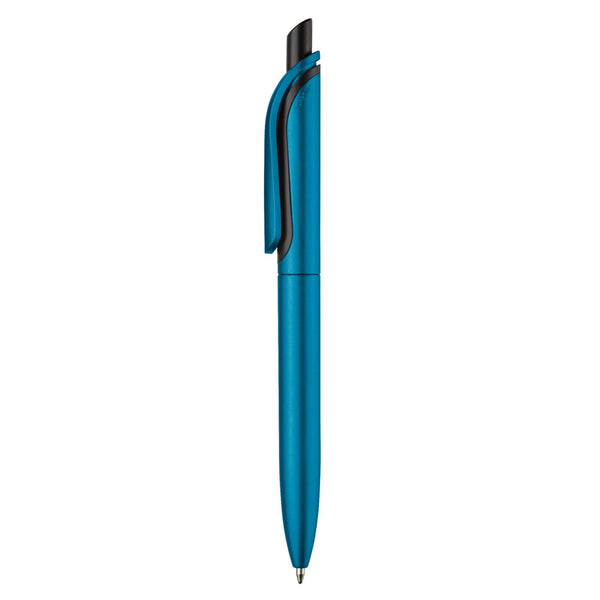 Penna a sfera Click-Shadow metallic - personalizzabile con logo