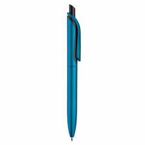 Penna a sfera Click-Shadow metallic - personalizzabile con logo