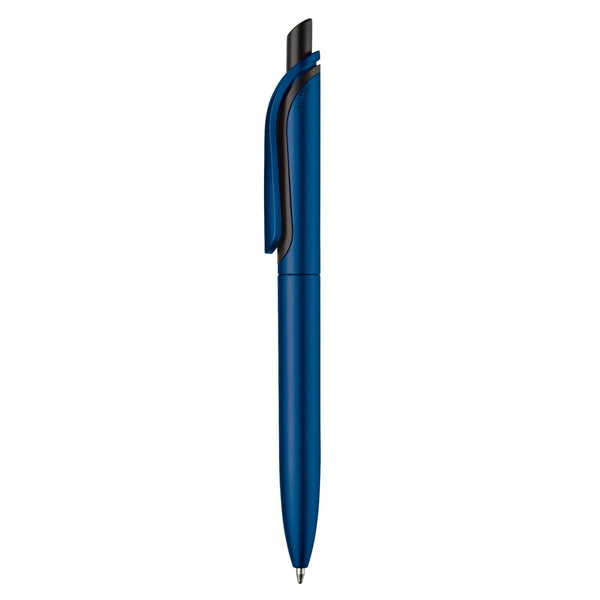 Penna a sfera Click-Shadow metallic - personalizzabile con logo