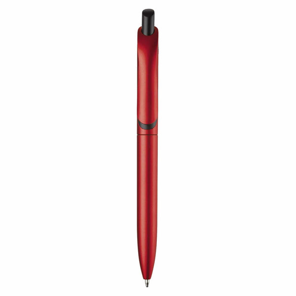 Penna a sfera Click-Shadow metallic - personalizzabile con logo