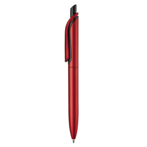 Penna a sfera Click-Shadow metallic - personalizzabile con logo