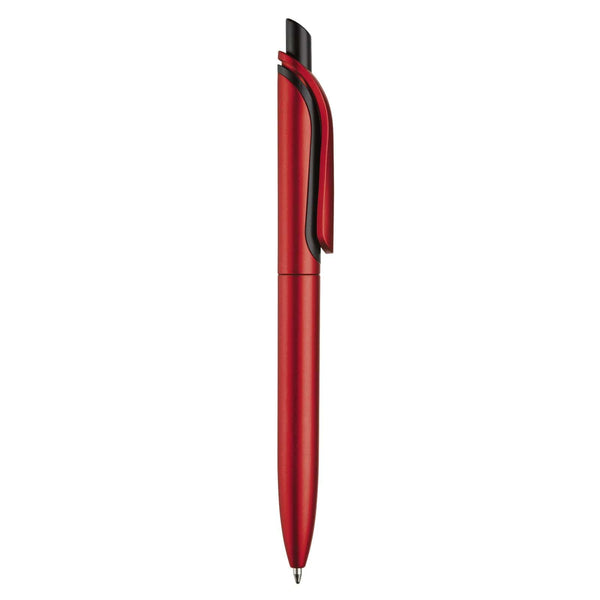 Penna a sfera Click-Shadow metallic - personalizzabile con logo