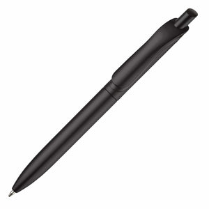 Penna a sfera Click-Shadow metallic Nero - personalizzabile con logo