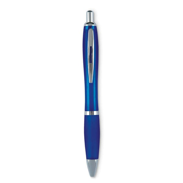Penna a sfera colorata Rio blu - personalizzabile con logo