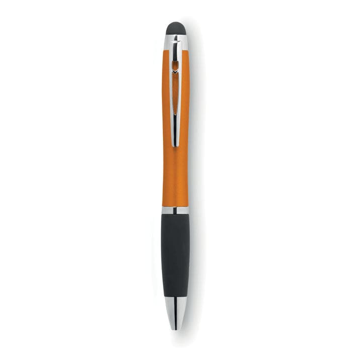 Penna a sfera con luce - personalizzabile con logo
