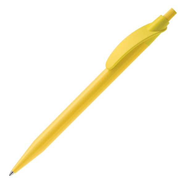 Penna a sfera Cosmo Hardcolour Giallo - personalizzabile con logo