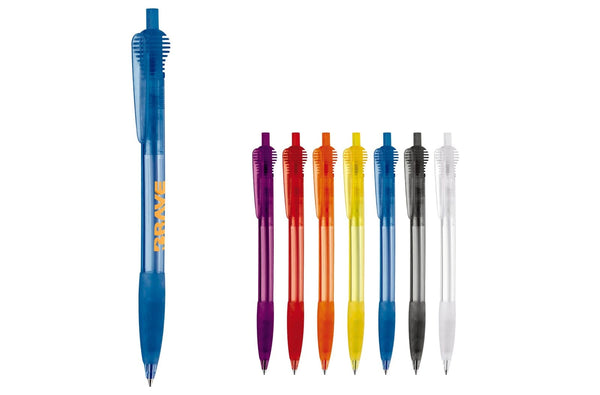 Penna a sfera Cosmo Transparent - personalizzabile con logo