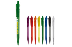 Penna a sfera Cosmo Transparent - personalizzabile con logo