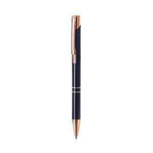 Penna a Sfera Croft blu navy - personalizzabile con logo