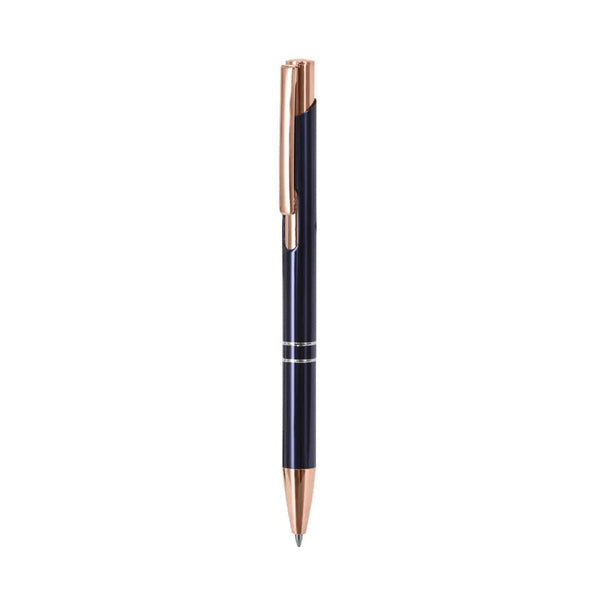 Penna a Sfera Croft blu navy - personalizzabile con logo
