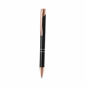 Penna a Sfera Croft nero - personalizzabile con logo