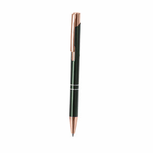 Penna a Sfera Croft verde escuro - personalizzabile con logo